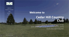 Desktop Screenshot of playcedarhill.com
